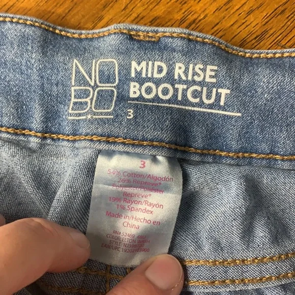 NoBO Bootcut Light Weight Jeans - Picture 8 of 9